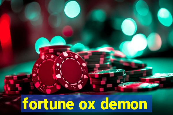 fortune ox demon